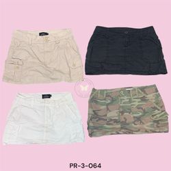 Chic & Comfortable Cotton Mini Skirt for Effortles..