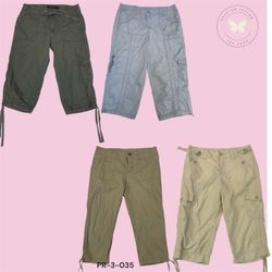 Women’s Cargo Capri Pants – Lightweight & Casual S..