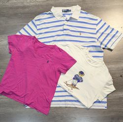 4243 - Ralph Lauren Half and Full Sleeves T-Shirts