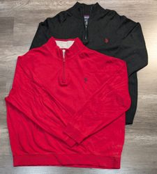 4257 - US Polo ¼ Zip