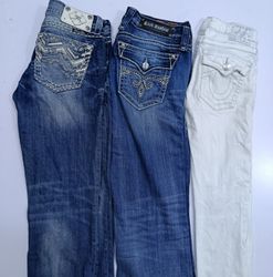 MM/RR/TR Capri jeans 8Pcs (RV # 397)