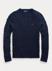 Polo RL cable knit