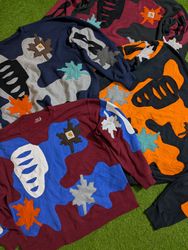 Upcycle Carhartt sweatshirt patchwork