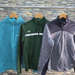 AV-1181 Under Armour Half Zip Track Jackets