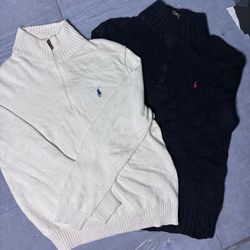 Ralph Lauren 1/4 zip Sweater (Zrs:299)