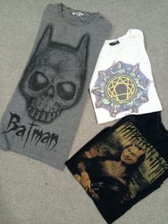 #261 Men Y2K Gothic T-shirts