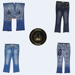 Y2K Hippie Era Flared & Bootcut Jeans