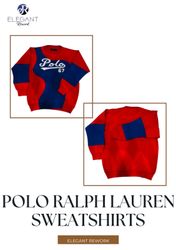 UPCYCLED Ralph Lauren Polo Sweatshirts - EVR0206