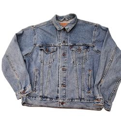 UN branded denim jacket