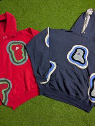 Upcycle Adidas patchwork hoodie