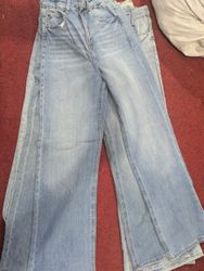 Women Vintage Fit / Flare Denim Jeans
