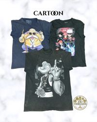 Cartoon Print T-Shirts (ZKI-178)