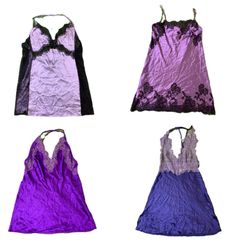 Y2K Silk Slips Dresses RW-1661