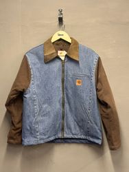 Upcycled Denim + Carhartt Detroit Jackets (REP)