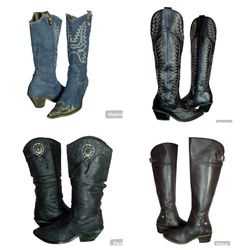 Op vintage 186 Y2k Fashion High heel Boots