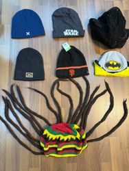 AVG-0338 Unbranded Vintage Style Beanies Caps