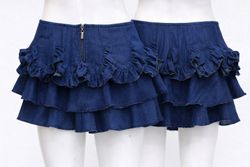 CR1405 Upcycled Mini Skirt