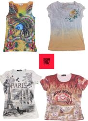 DESIGNER BABY TEE'S (BRANDS INCULOADED) ROXY, GUES..