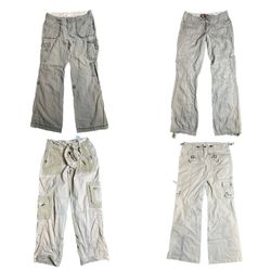 Y2K Unique Corduroy Flare Pants (TVL-335)