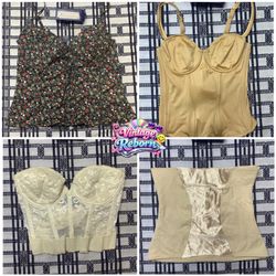 Y2K Vintage Corset & Bustier Top Lot | VR-247