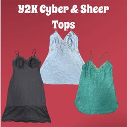 Y2K Cyber & Sheer Tops - (11/03)