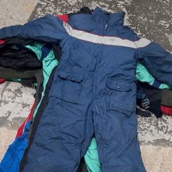 90S SKI SUITS EXACT BUNDLE - GRADE AB - 10PC