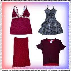 Midnight Cherry Edit - tops, dresses, skirts (SS-2..