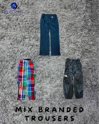Mix Branded Trousers - EVM0778