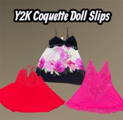 Y2K Coquette Doll Slips - (12/03)