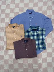Vintage Herren Poloshirts mit Knopfleiste (BV1431)