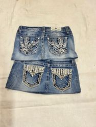 Miss me true religion rockrevival shorts