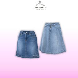 Y2k Denim mix Skirts