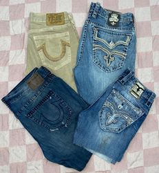 True Religion & Rock Revival Men Shorts (BV1449)