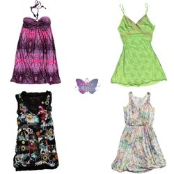 Y2k vintage Summer Mini Dresses Bundle (SV-023)