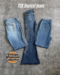 Y2K Bootcut Jeans - (12/03)