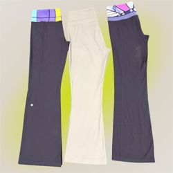 Lululemon flared bottom 62 pieces
