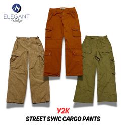 Y2K Street Sync Cargo Pants - EV0354