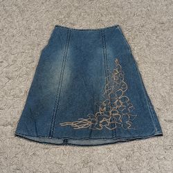 PACOTE DE SAIAS MIDI DE JEANS Y2K