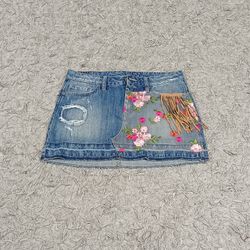 CONJUNTO DE SAIAS MINIS DE JEANS Y2K 1