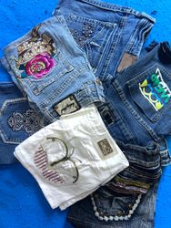 Babyphat & other brands mini skirts y2k/0115