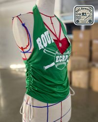 Upcycled Graphic Duo Halter Top