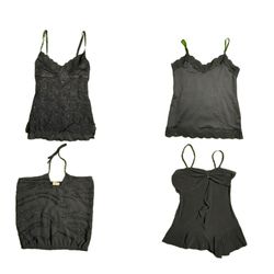 Y2K Romantic Vibe Cami Tops (TVL-345)