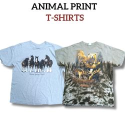 T-shirt animalier