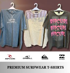 Vintage Surfwear T-Shirts including Quiksilver, Ri..