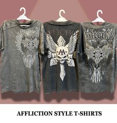 Affliction Style Vintage T-Shirts