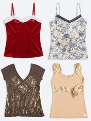 Y2K cami tops