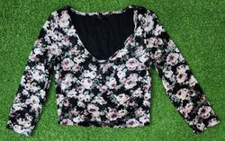 Y2k velvate  full sleeves tops