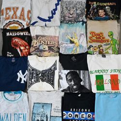 Vintage Bedrucktes T-Shirt