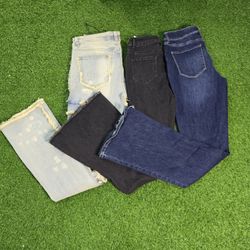 AV-1220 Unbranded Flare Jeans