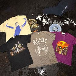 Musik T-Shirt | Rockband bedrucktes T-Shirt